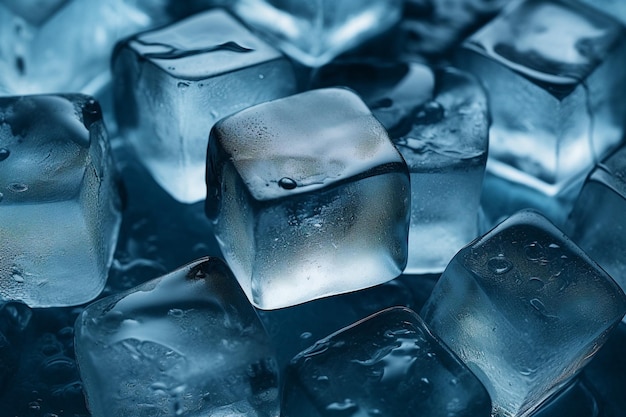 Cold Ice Cubes Ai generativo