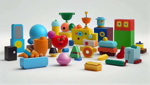 Coleção de brinquedos para crianças Coleções de brinquedos exclusivas