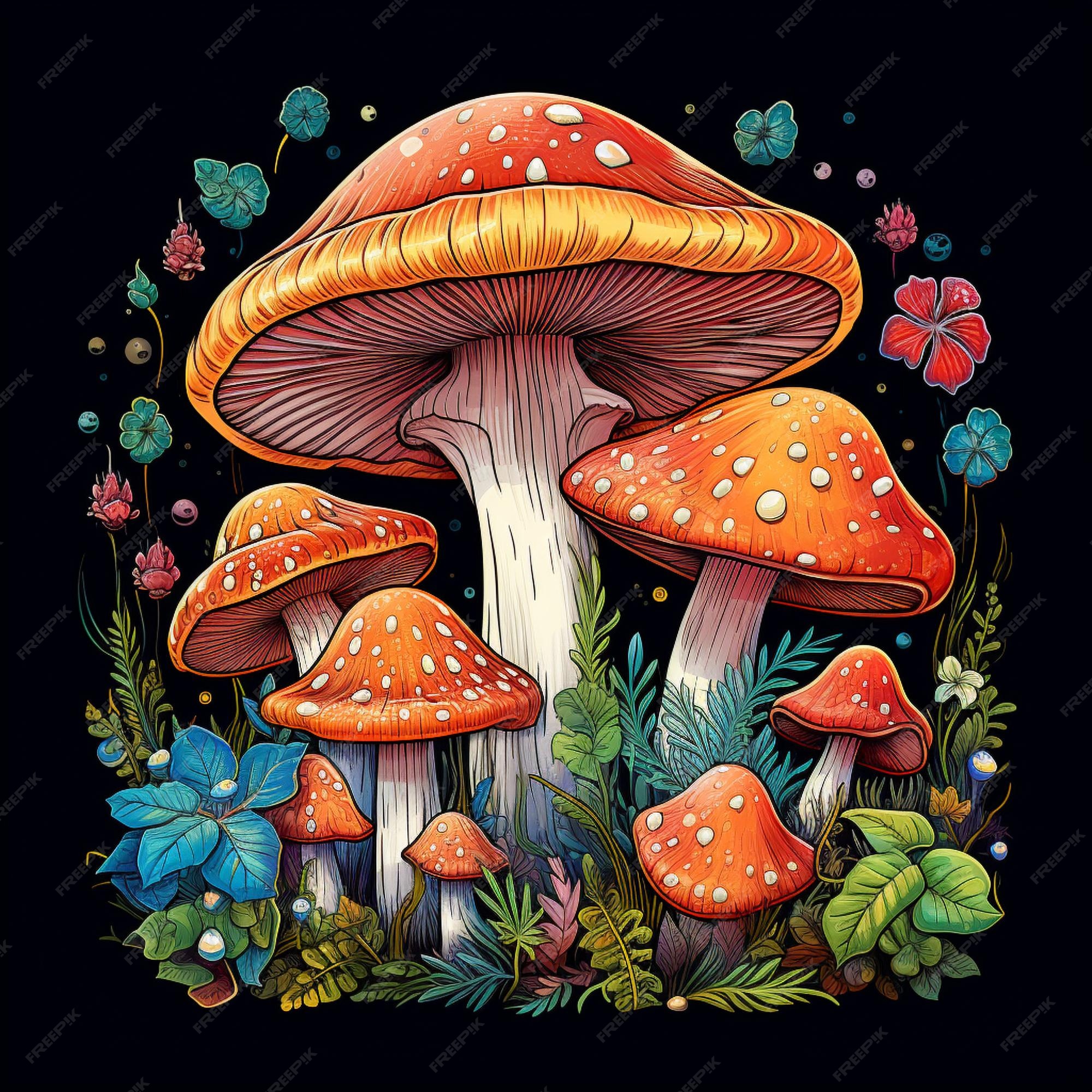 🍄 Cogumelos e Fungos Incríveis 