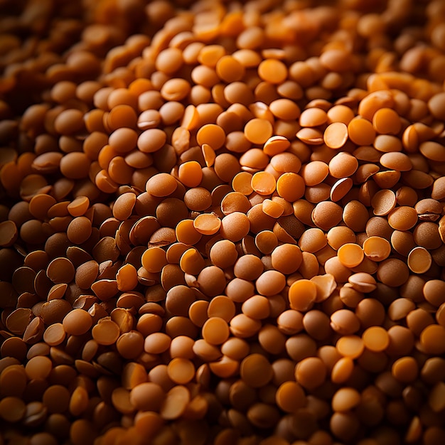 Foto coleção de papel de parede de cor natural de lentilhas