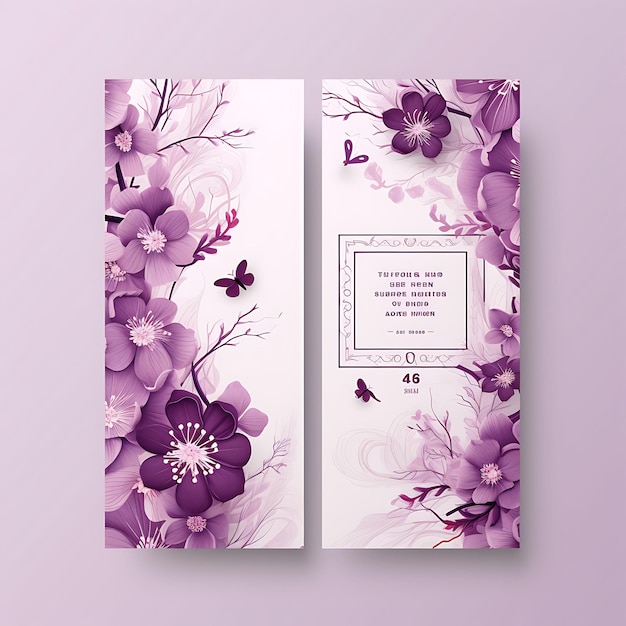 Coleção Hanfu Elegance Cartão de convite Hanfu Forma Mulberry Papel Ma ilustração ideia design