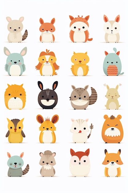 colección de animales