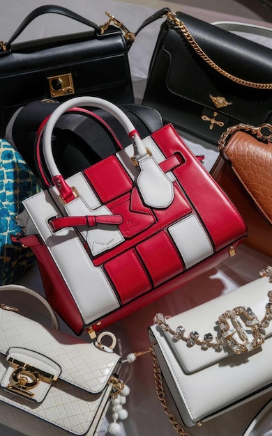 Colección de fotos gratis de bolso de mano elegante para mujeres
