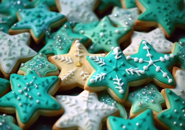 Colección de galletas de Navidad