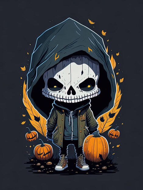 Colección de Halloween de Skeleton Camisas con capucha y chaquetas