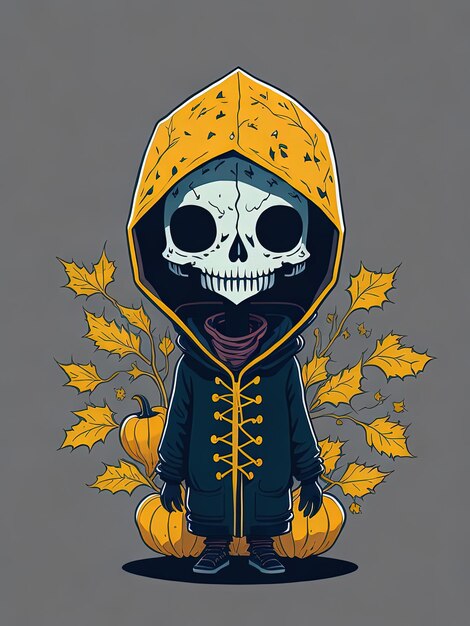 Colección de Halloween de Skeleton Camisas con capucha y chaquetas