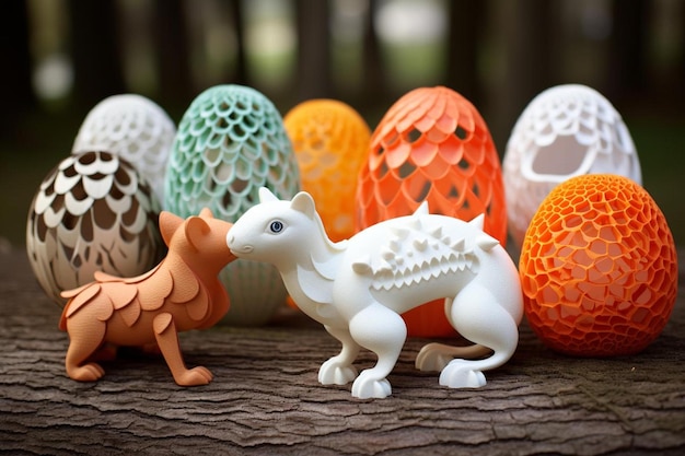 Una colección de huevos de Pascua por persona