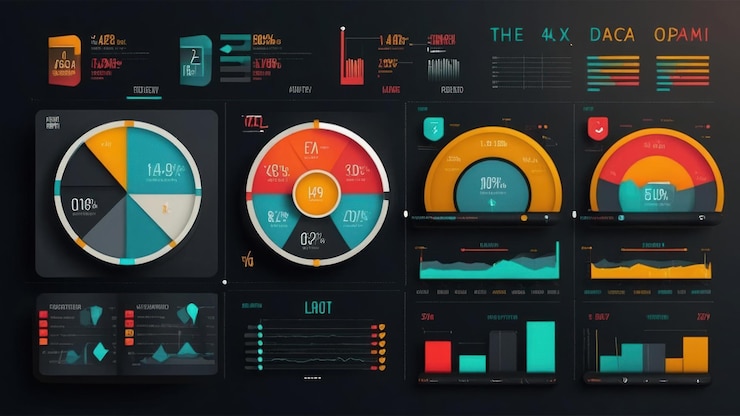 Foto colección de infografías modernas