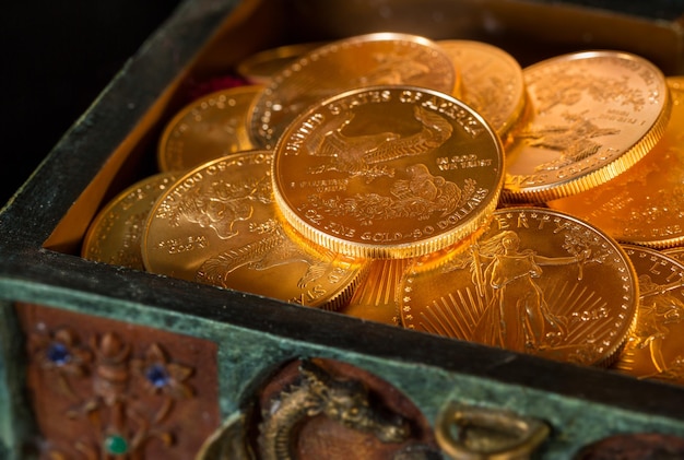 Colección de monedas de oro de una onza