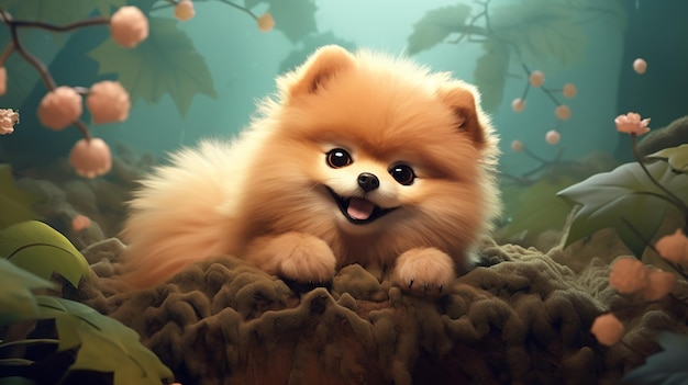 Colección de papeles de pared Pomeranian Delight HD