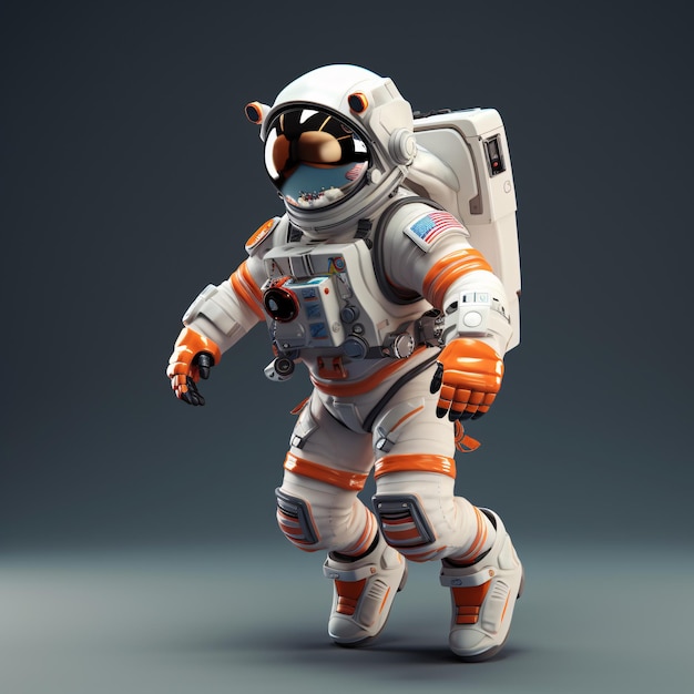 Colección de personajes de astronauta D