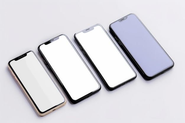 colección de rayos planos de pantalla en blanco aislada con ruta de recorte en fondo blanco