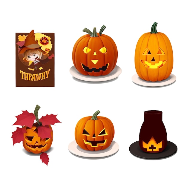 Colecciones de imágenes de fondo de calabaza de Acción de Gracias fondos de pantalla lindos ai generados