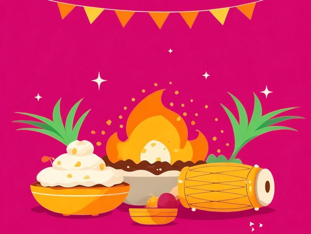 Las colecciones de imágenes de fondo de Lohri han generado adorables fondos de pantalla