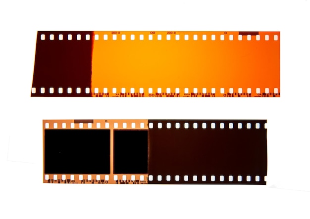 colecciones de películas enmarcadas con cámaras de spacefilm blancas