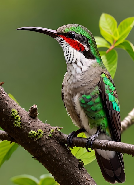 Colibri de bico largo