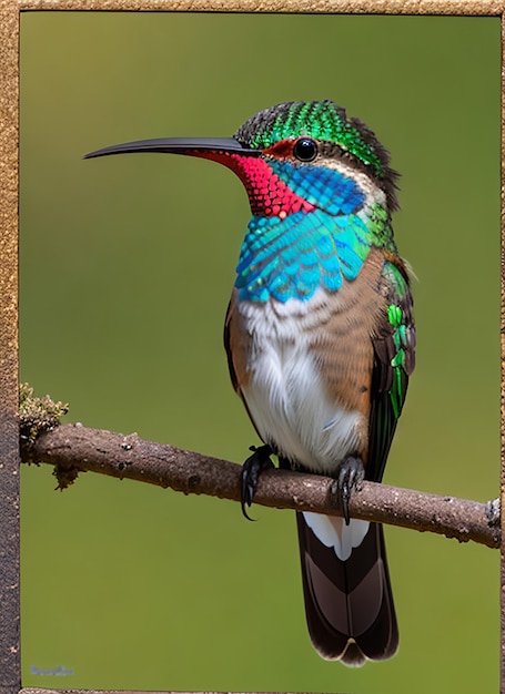 Colibrí de pico ancho