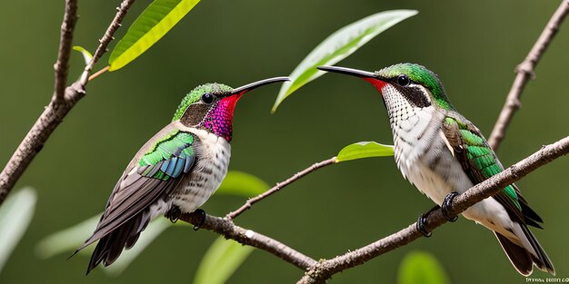 Colibrí de pico ancho