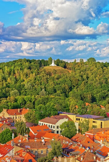 Colina torcida de tres cruces, Vilnius, Lituania