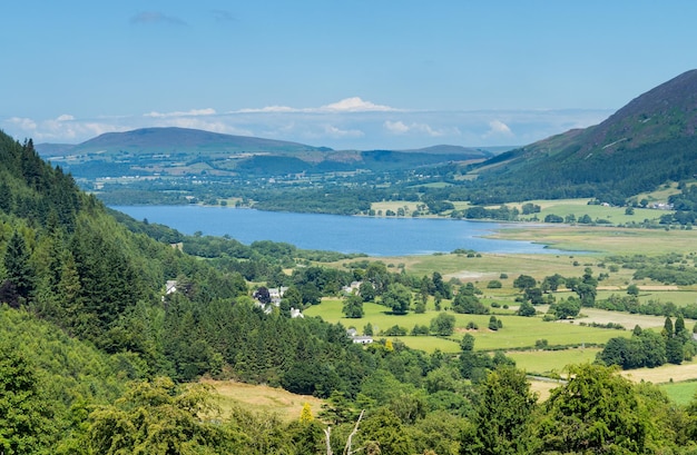 Colinas del Distrito de los Lagos en Bassenthwaite