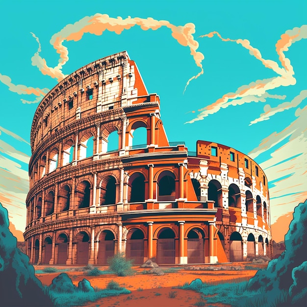 el coliseo en roma