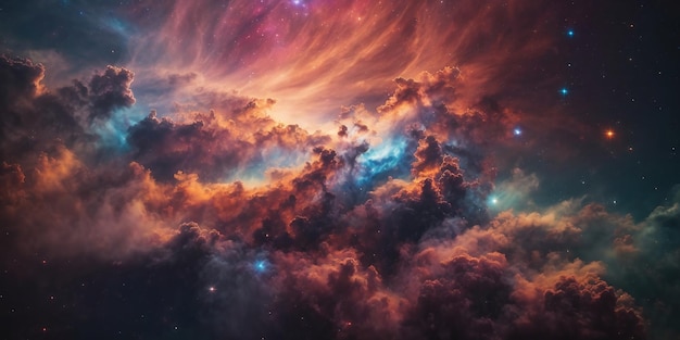 Foto colisión cósmica de galaxias