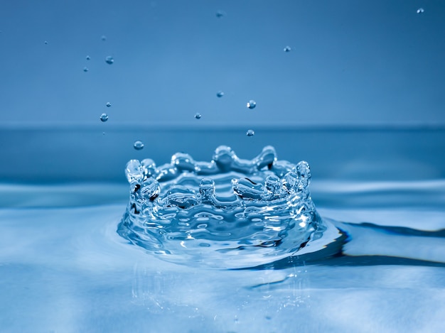 Colisión de gota de agua