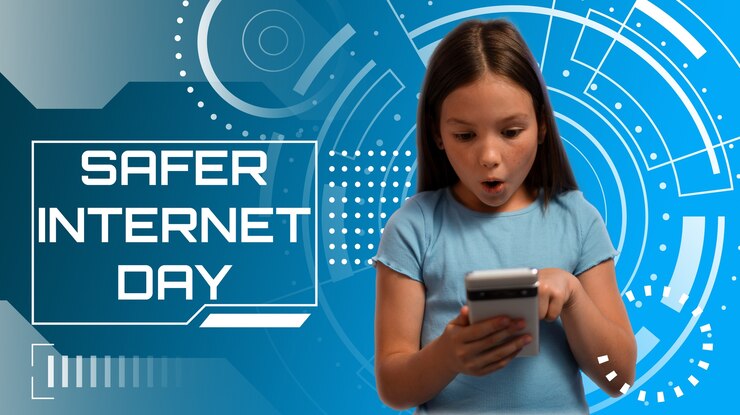 Foto el collage del día de internet más seguro