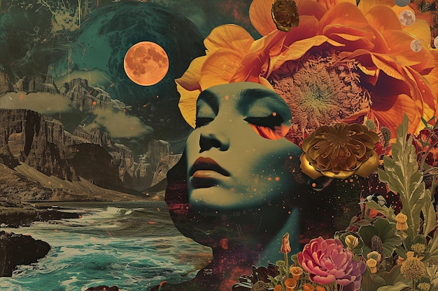 El collage de la revista Surreal Dreamscape