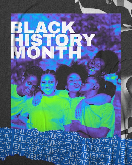 Collaje del mes de la historia negra