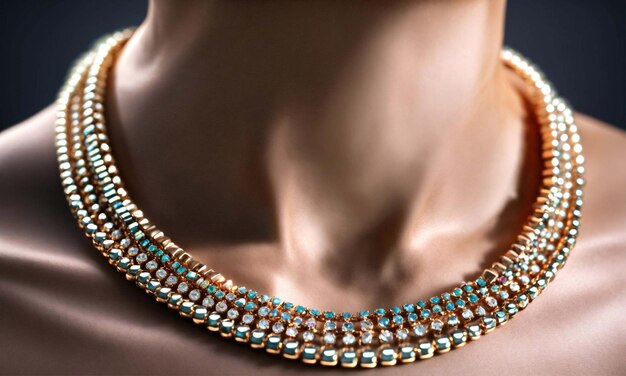 Collar de diamantes