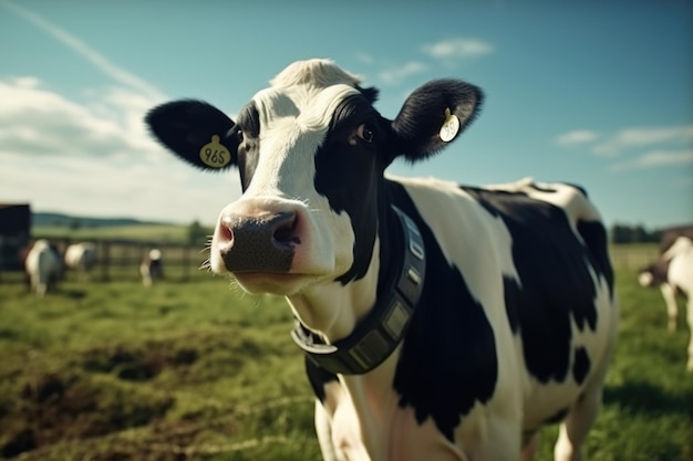 El collar inteligente mejora la ganadería moderna