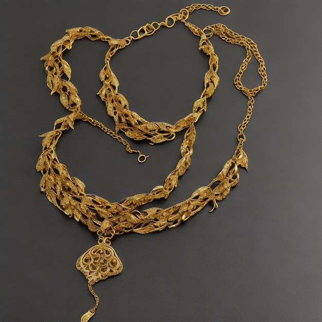 Un collar de oro