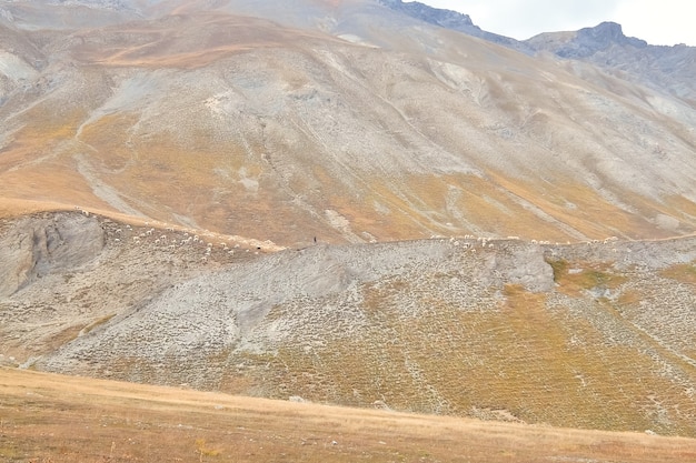 Colle della Maddalena Piemont Italien Berglandschaft an der italienischfranzösischen Grenze