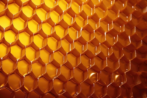 Colmeias de mel como textura