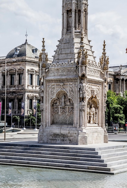 Colon-Denkmal, Bild der Stadt Madrid, ihre charakteristische Architektur