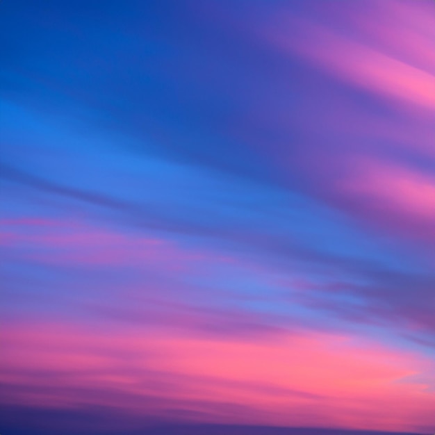 El color del cielo de la noche