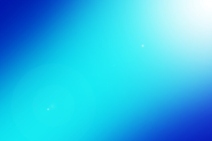 Foto color de fondo azul claro y brillante de color azul claro degradado