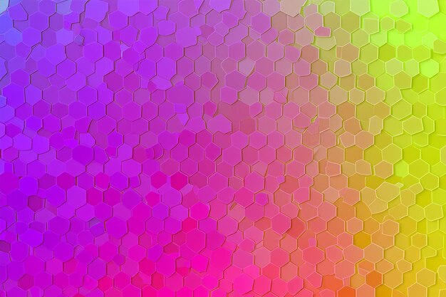 Color de fondo hexagonal