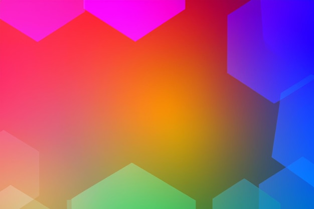 Color de fondo hexagonal