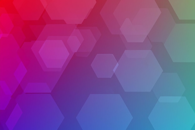 Color de fondo hexagonal