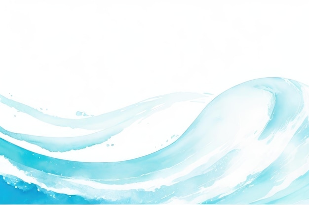 Color fondo de onda de agua en tono azul
