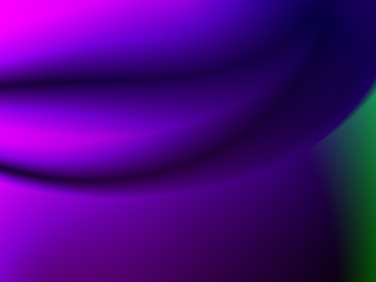 Color púrpura brillante en un fondo degradado Foto Premium
