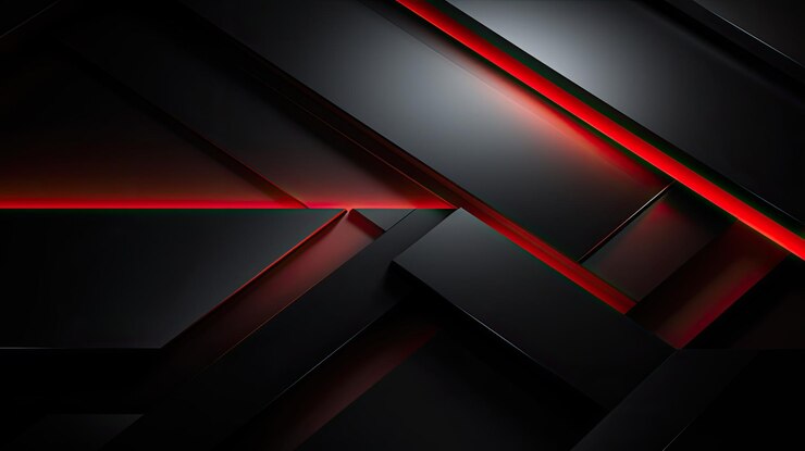 Color rojo negro abstracto fondo de lujo moderno