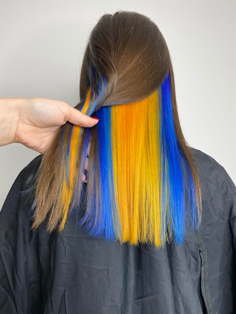 coloración del cabello cabello hermoso cabello teñido