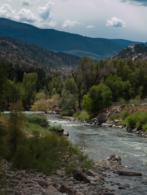 Colorado-Fluss bei Eagle, Colorado.