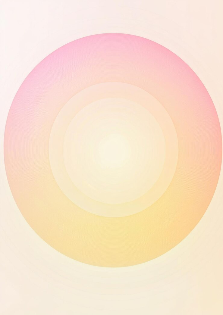 Foto colores abstractos libres con gradiente suave y fondo puro