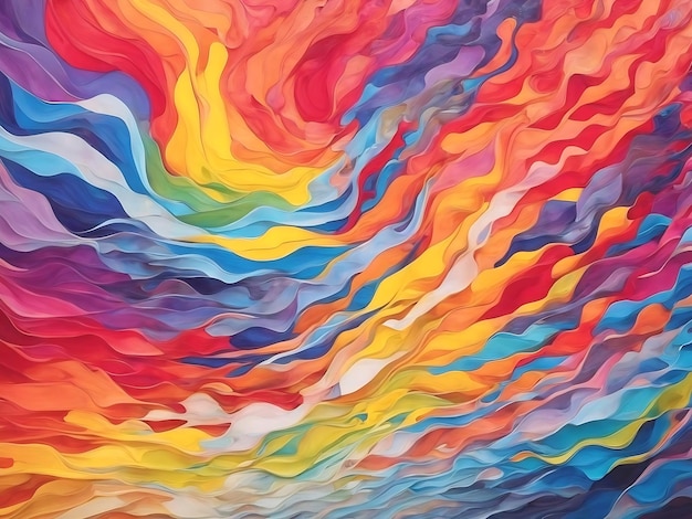 colores del arco iris coloridas colores brillantes abstractas surrealistas