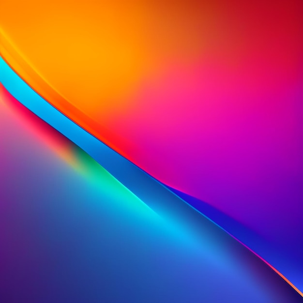 Colores brillantes gradiente suave fondo sólido
