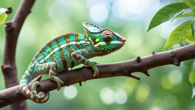 Foto los colores del camaleón